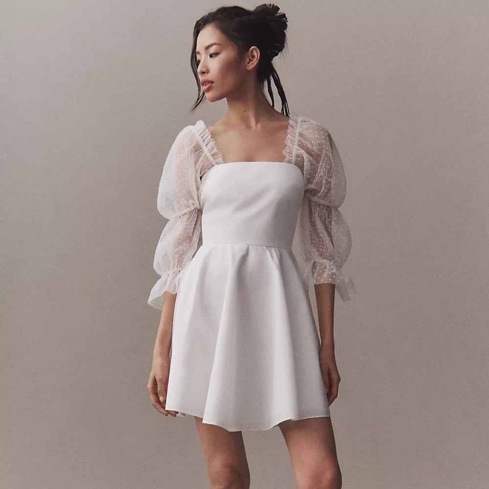 AMANDA UPRICHARD Lalita Organza‎ Wedding Dress